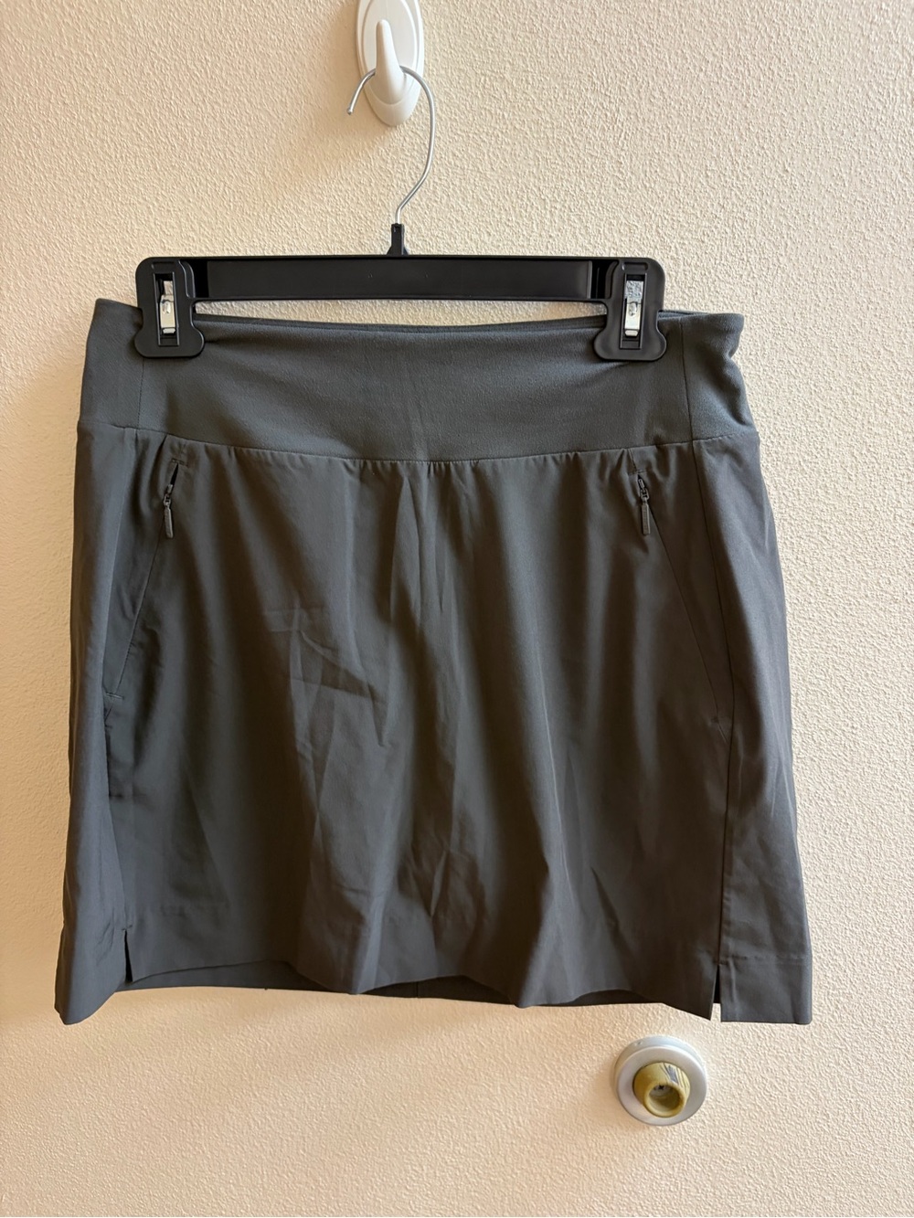 Athleta Charcoal Gray Active Skort